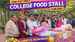 We Open Our Food Stall memories with Friends in IES University Bhopal. #vlog #bhopal