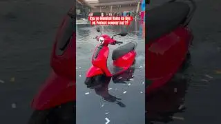 Humne Mumbai rains ka cheat code dhund nikala hai, Chetak C25 🛵⚡️🔋#electricscooter #chetak #c25