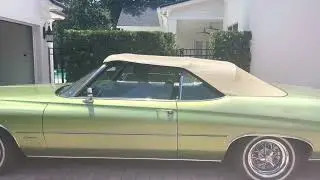 1972 Buick Centurion - Convertible Top Open and Close