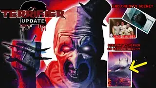 Terrifier 2 UPDATE | Sneak Peek Clip, Official Poster EXPLAINED, End Credits Scene & MORE!