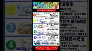 GMOとくとくBBでキャッシュバックをもらうために必ずやるべき設定6選 #wifi #gmoとくとくbb #キャッシュバック