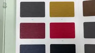 PU Leather Selection | Strip Pattern 912