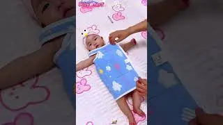 Tired of checking if your baby is covered? The Wearable Baby Sleep Blanket does it for you! #Baby
