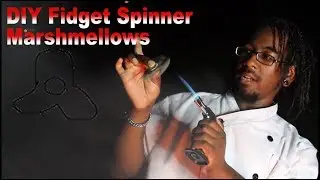 DIY Fidget Spinner Marshmellow Roast