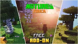 This INSANE ADDON overhauls Minecraft Bedrock&rsquo;s FOREST BIOMES!!|Nature&rsquo;s Touch|MCPE|1.21+