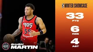 Alijah Martin Showed Up and Showed Out with a Career-High 33 PTS vs. Stars!
