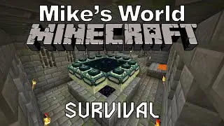 How to find a STRONGHOLD and END PORTAL - Mike's World: Minecraft 1.17 - Survival (Ep. 9)