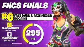How We Got 6TH 🏆 in FNCS Grand Finals ($45,000) ft. FaZe Dubs + FaZe Megga