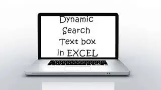 dynamic search text box in excel vba