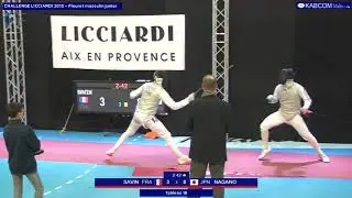 CHALLENGE LICCIARDI 2018 - FMI - T16 - Savin FRA vs Nagano JPN