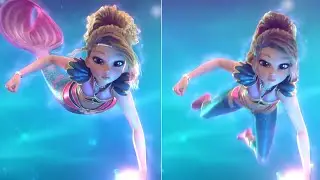 Mermaid Magic - Mermaid VS Guardian Transformation [PEARL POWER] ENGLISH COMPARISON!!