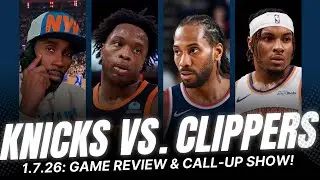 Breaking Down the Knicks' Vs. Clippers Game!