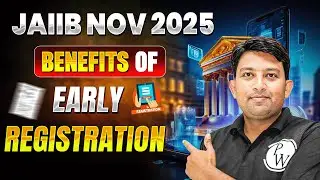 JAIIB Registration 2025 | Benefits of Early Registration 😎 | JAIIB Registration Nov 2025