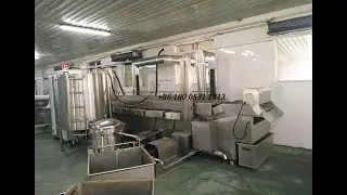 Chicken Nugget Hamburger Patty Frying Machine
