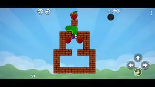 Apple Worm Levels 49-52 | Tricky Puzzle Walkthrough (Android)