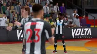Fifa 22 Juventus vs Newcastle 5v5 volta football gameplay