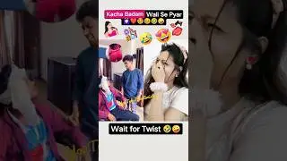 🤪😂 Kacha Badam Se Hua Pyar ❤️😋 #joytimisty #comedy