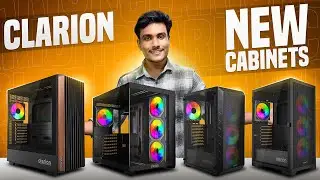 Clarion Unveils 4 New Gaming Cabinets for 2025 🔥 APEX | ZEN WOOD | ATLAS | FUSION
