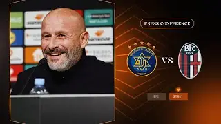 MACCABI TEL AVIV - BOLOGNA | LA CONFERENZA PRE-PARTITA DI VINCENZO ITALIANO 🎙️