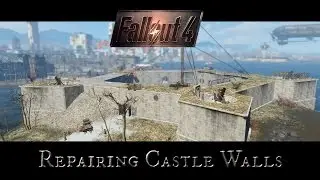 Fallout 4 Mods: Craftable Castle Wall Patches by DDProductions83