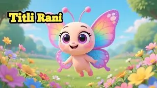 Titli Rani Pyari Pyari | Kids Cartoon Song | Hindi Nursery Rhyme for Children