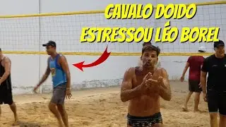 Cavalo Doido deixou Léo Borel Maluco! Vôlei 4x4 Resennha grande! #volei #voleibol #voleidepraia
