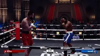 Undisputed | Joe Frazier defeats Deontay Wilder (psn: SirGreatnes; aka RunMan) via KO