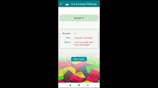 How to Play Two Envelope Challenge -Level 2  Version 1.2.0 - Invent High Technologies Apps