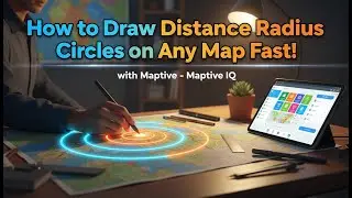 How to Draw Distance Radius Circles on Any Map Fast! with Maptive - Maptive IQ