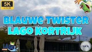 Blauwe Twister on-slide LAGO Kortrijk Weide 4K 60fps