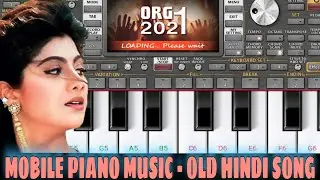 Short mobile piano instrumental || org piano notes || Old hindi song mobile piano | J4ye official..