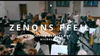 Gustavo Strau&szlig;: Zenons Pfeil - for orchestra and string quartet | TEASER | Paranormal String Quartet