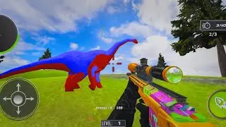 Wild Dinosaur Hunting Games Android Gameplay