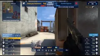 SANJI 4 KILLS SAVE VIRTUS PRO vs GAMBIT ESPORTS - IEM KATOWICE GRAND FINAL 2021 - CSGOCLIPS