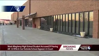 West Allegheny student who brought AR-15 to school in court
