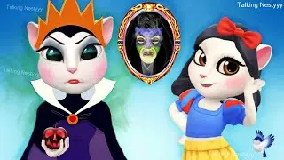 Disney Snow White and Evil Queen || My Talking Angela 2