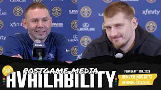 Denver Nuggets Postgame Media vs. MEM 🎙️