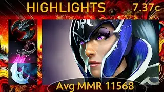 💰 7.37c rincyq Luna |K+A-D - 23 KP - 89%| 900+ GPM! Carry Highlights - Dota 2 Top MMR