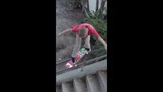 Kristion Jordan Back Smith Handrail Outside El Sereno! #shorts