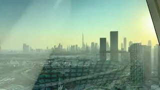 View from Dubai Frame (2025-11-24, Dubai, United Arab Emirates) [4K]