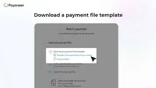 How to pay multiple recipients to their bank accounts from your Payoneer balance