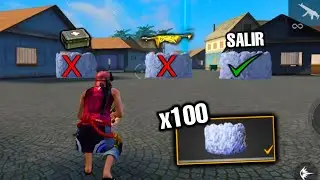 100 PAREDES MISTERIOSAS SOLO 1 PARA ESCAPAR!! FREE FIRE *Reto con mi mamá*