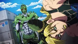 C-Moon Appears Behind Jolyne | Stone Ocean Part 3 DUB