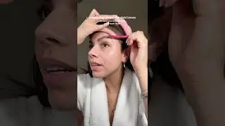 changing my eyebrow shape(!!)🫢💖🌸#eyebrows #girlies #browshape #beautycare #girlythings