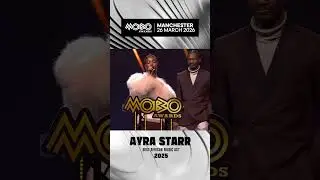 Айра Старр получает свою первую премию MOBO ✨ | #MOBOAwards