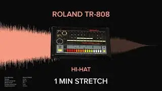 Roland TR-808 Open Hi-Hat (1 MINUTE)