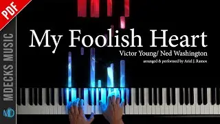 My Foolish Heart - Jazz Piano Arrangement  - Sheet Music #jazzpiano #jazzpianotutorial