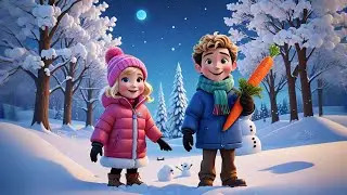 Jolly Snowflakes Falling Down | Winter Song for Kids | Rhymes and Learning Songs for Toddlers