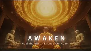 🕉️Dharma Circuit in Synaptic Storm｜528Hz&times;&theta;｜Axon Rebirth+Chakra Cloud☯️