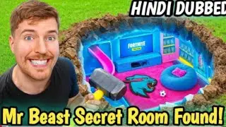 I Built a Secret Room in MrBeast's Warehouse! | Mrr beastt armyy Hindi
